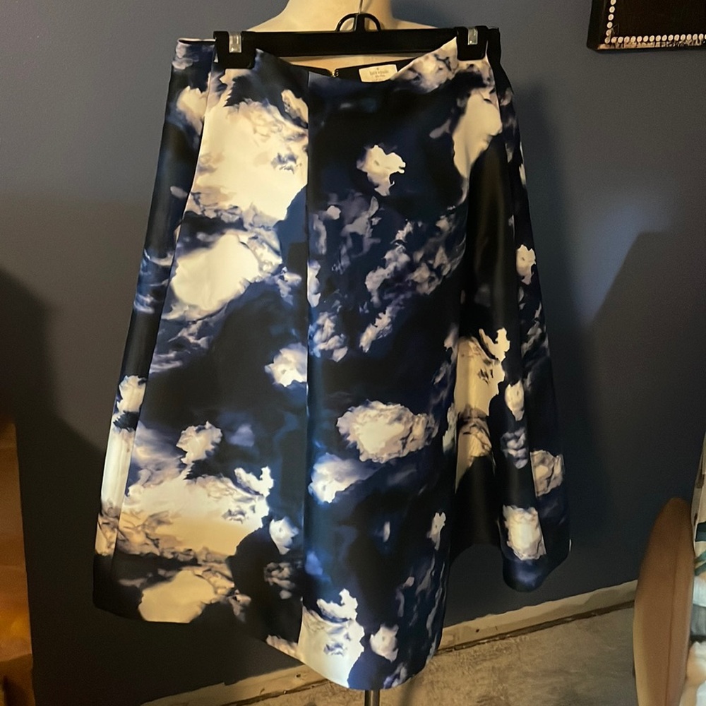 KATE SPADE Cloud Print Skirt
